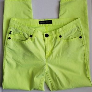 Rock & Republic SOLD OUT Neon High-Waste Skinny Jeans NWOT
